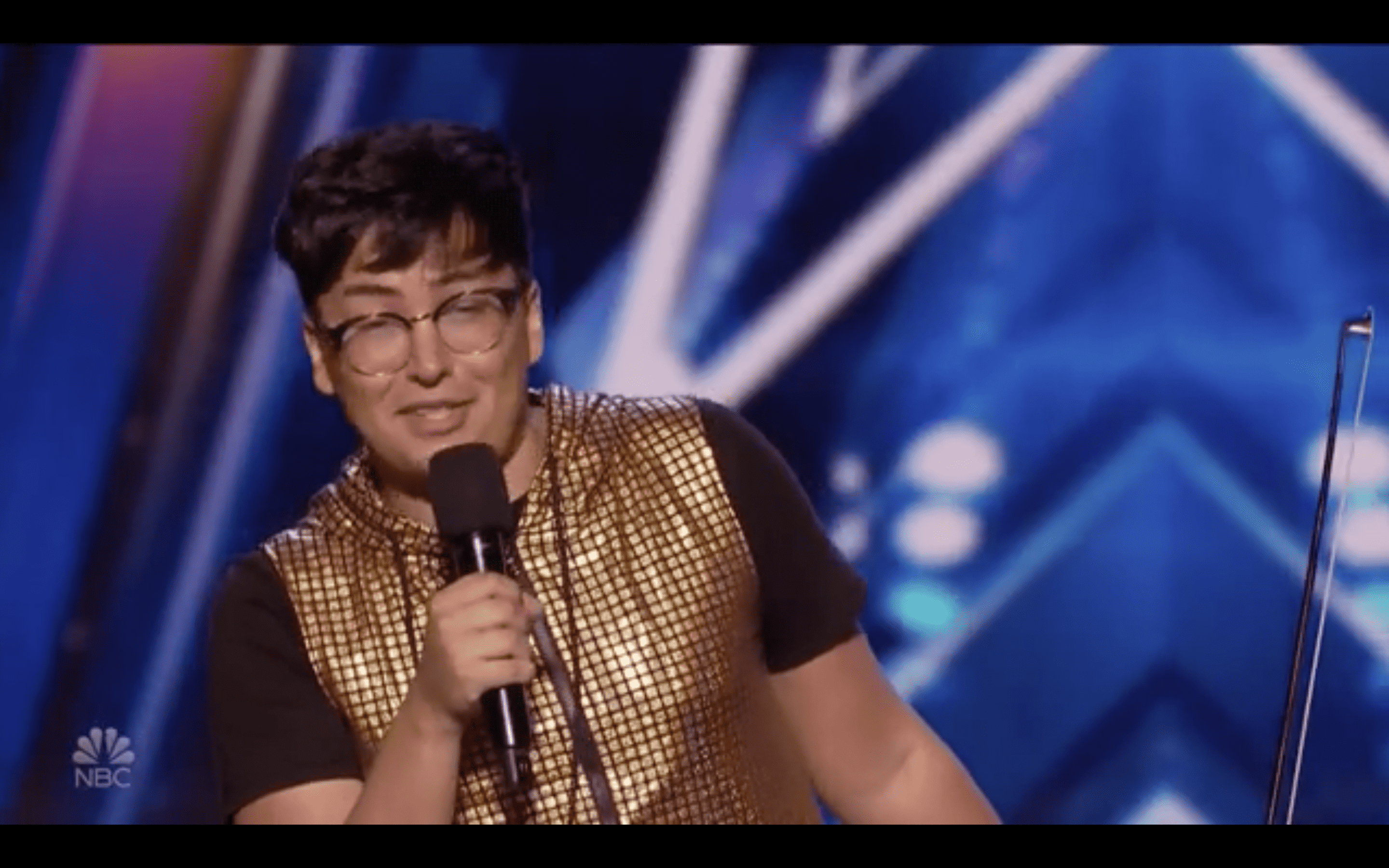 Alex Rivers on 'AGT' (NBC)