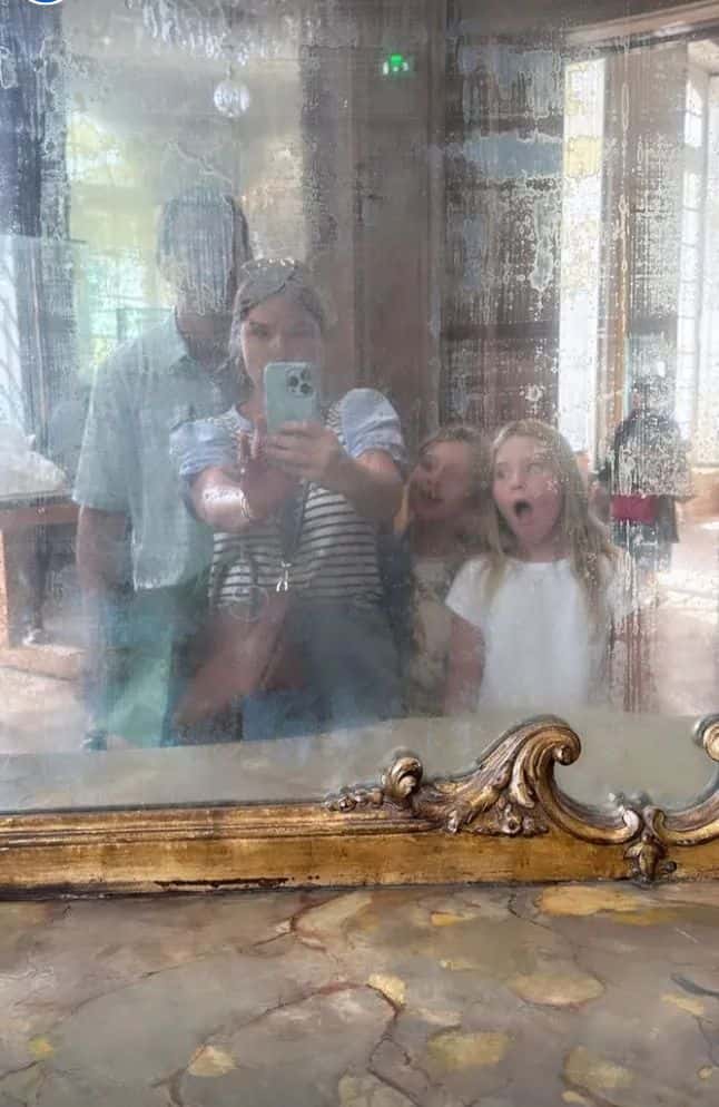 Jenna Bush Hager's son Hal was nowhere to be seen in photos from their family trip (@jennabhager/Instagram)