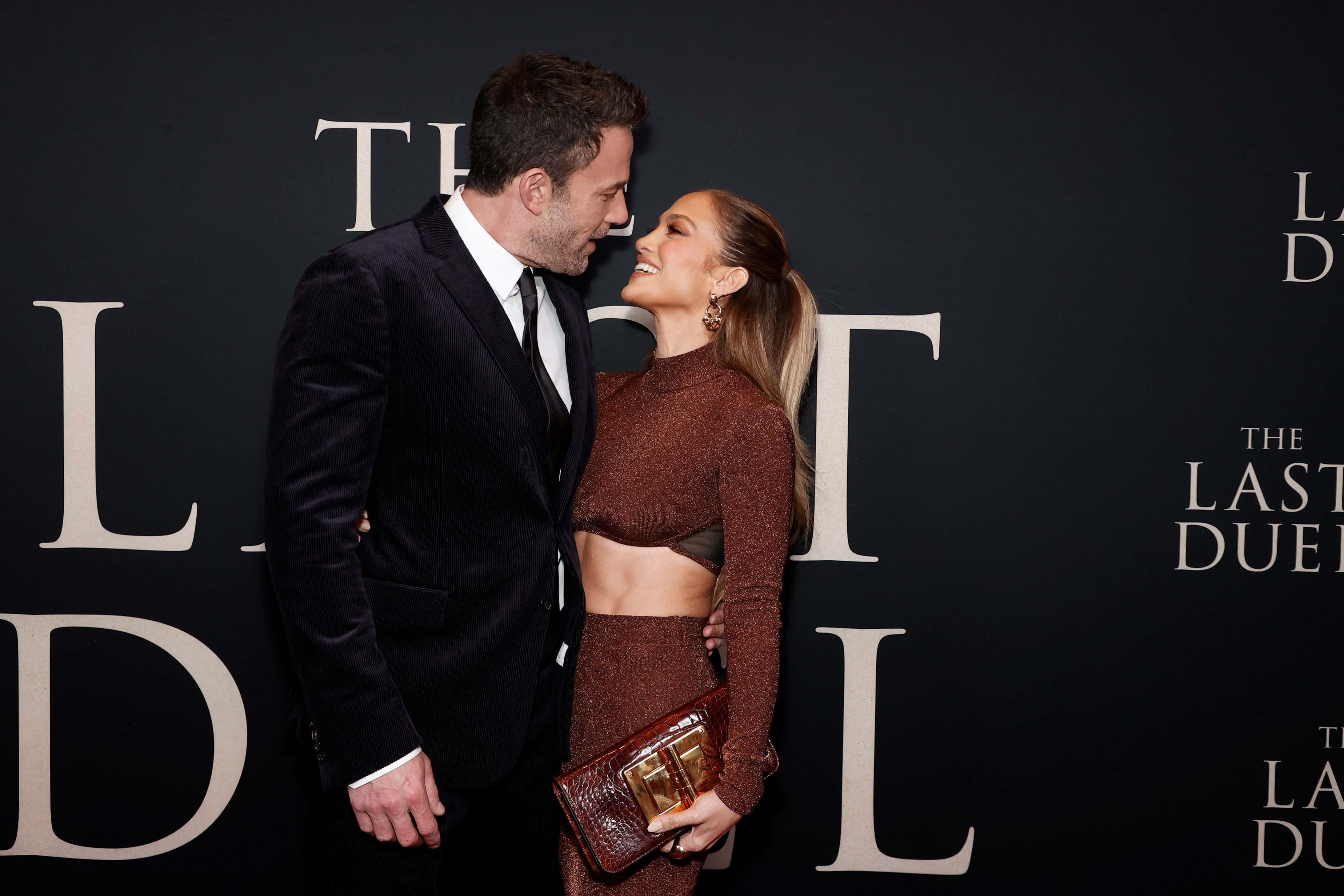 Ben Affleck and Jennifer Lopez attend