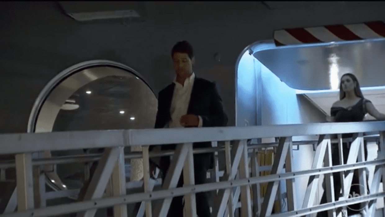 Hayden and Rachel in 'The Bachelorette' 2022 (ABC)