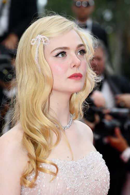 Elle Fanning attends the screening of 