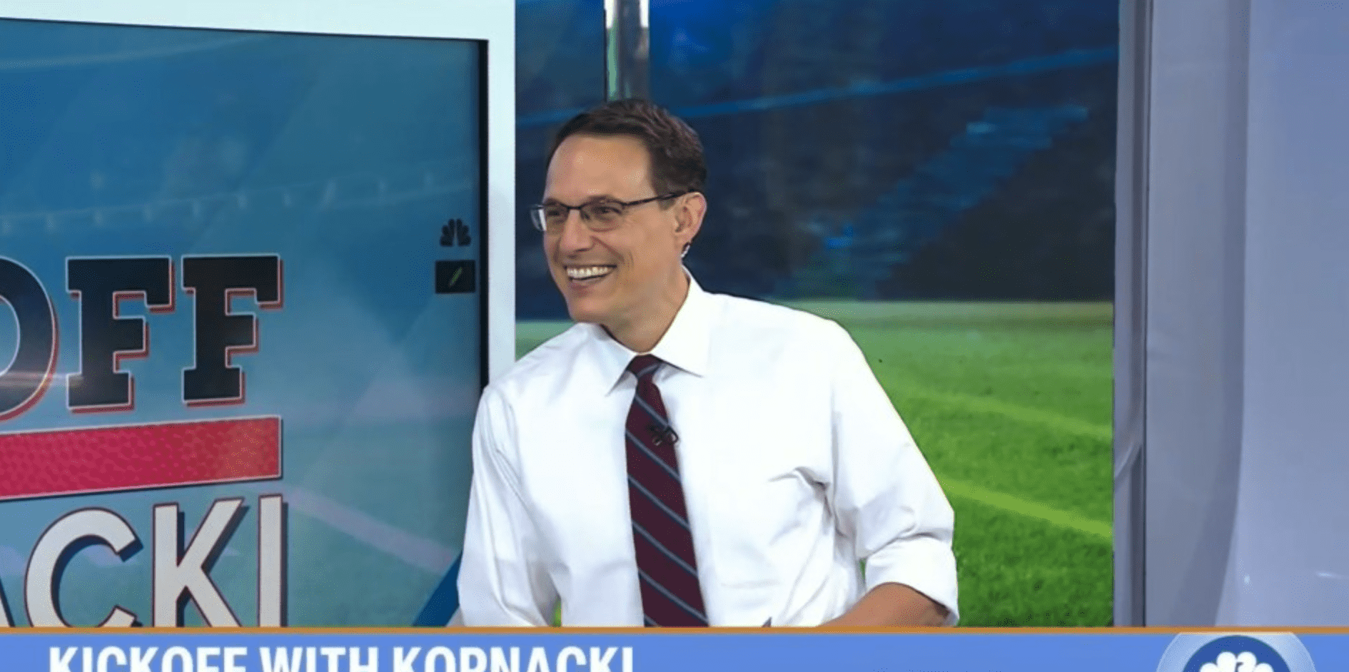 Al Roker went quiet after seeing correspondent Steve Kornacki (NBC)
