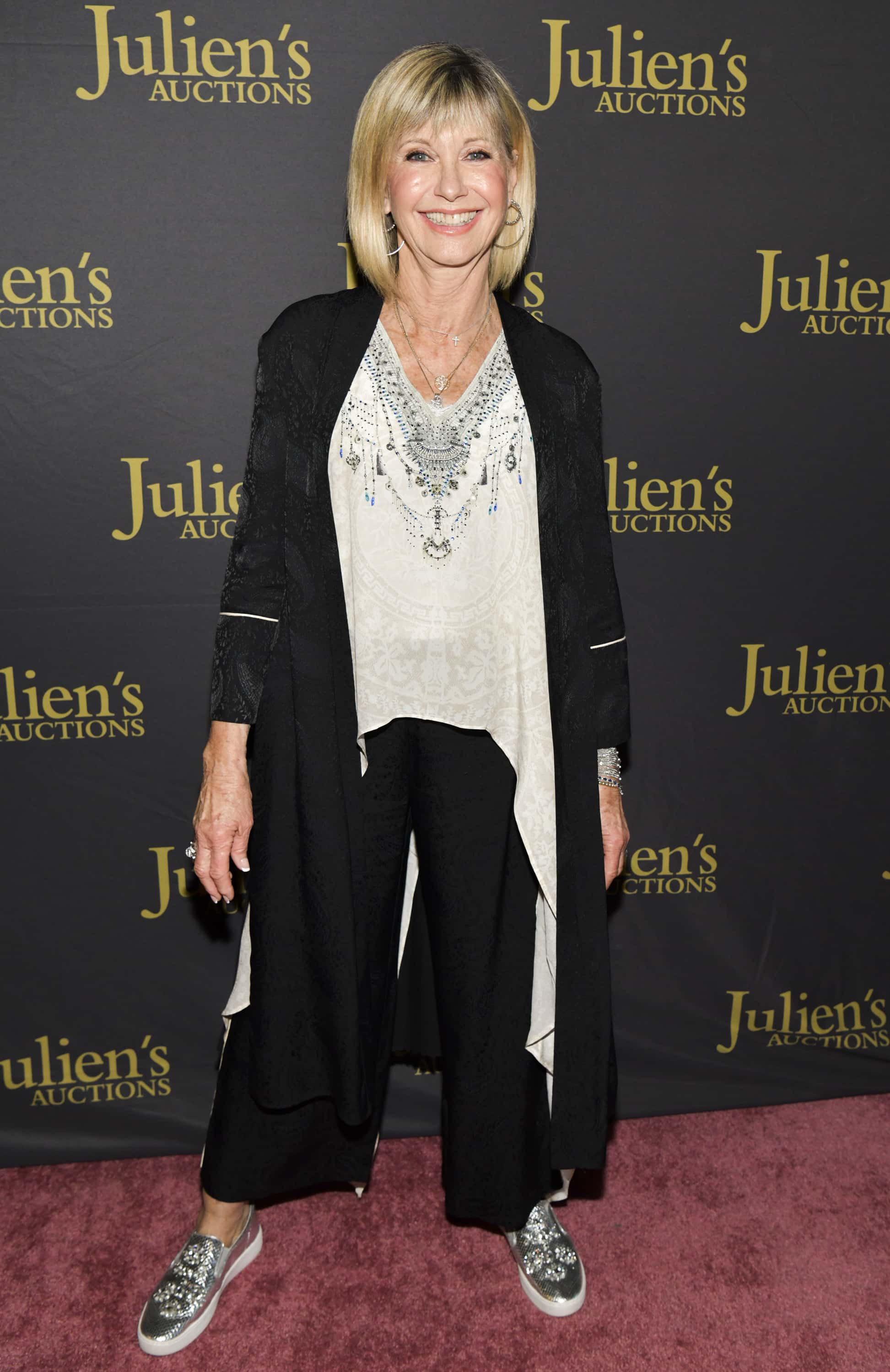 Olivia Newton-John attends the VIP reception for upcoming