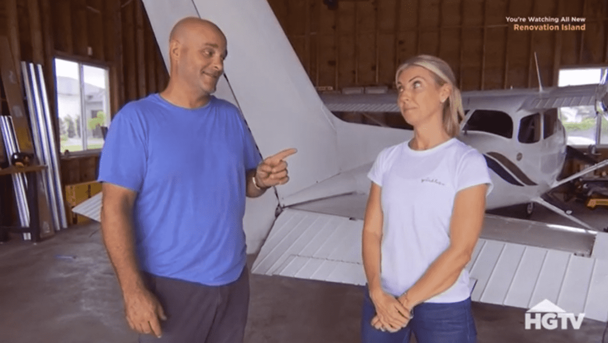Bryan and Sarah in 'Renovation Island' Season 4 (HGTV)