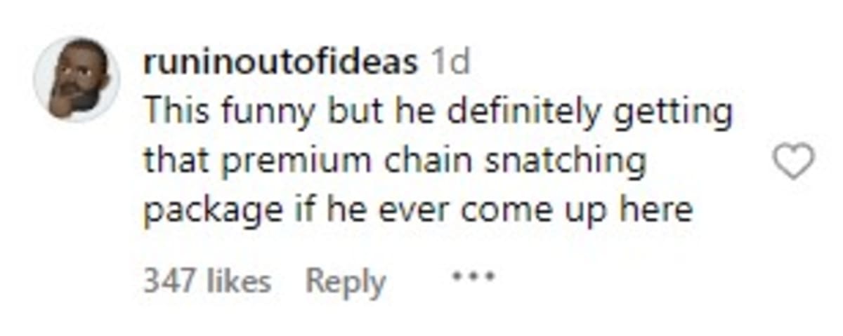 Comments on Andrew Tate (@keep6ixsolid/Instagram)