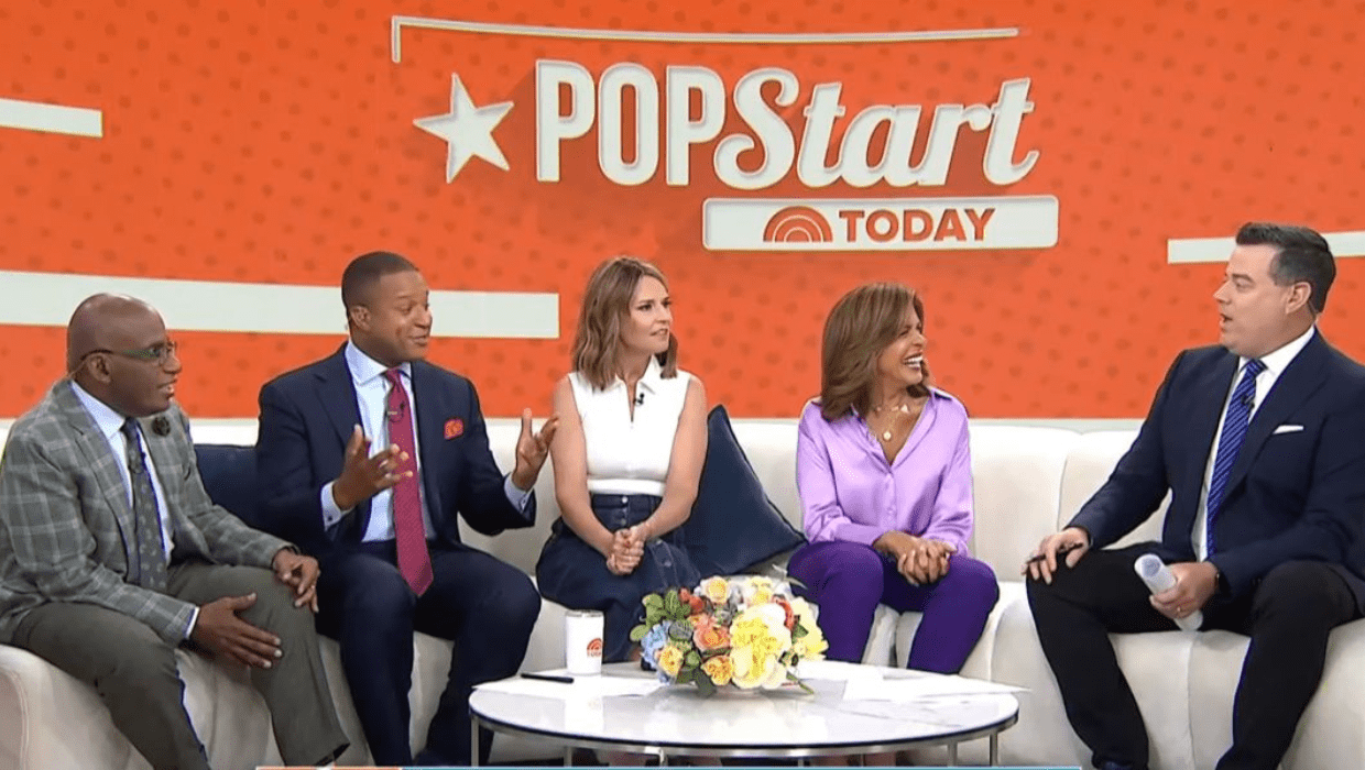 'Today' host Carson Daly talked about his 50th birthday during his POPStart segment (@todayshow/YouTube) 