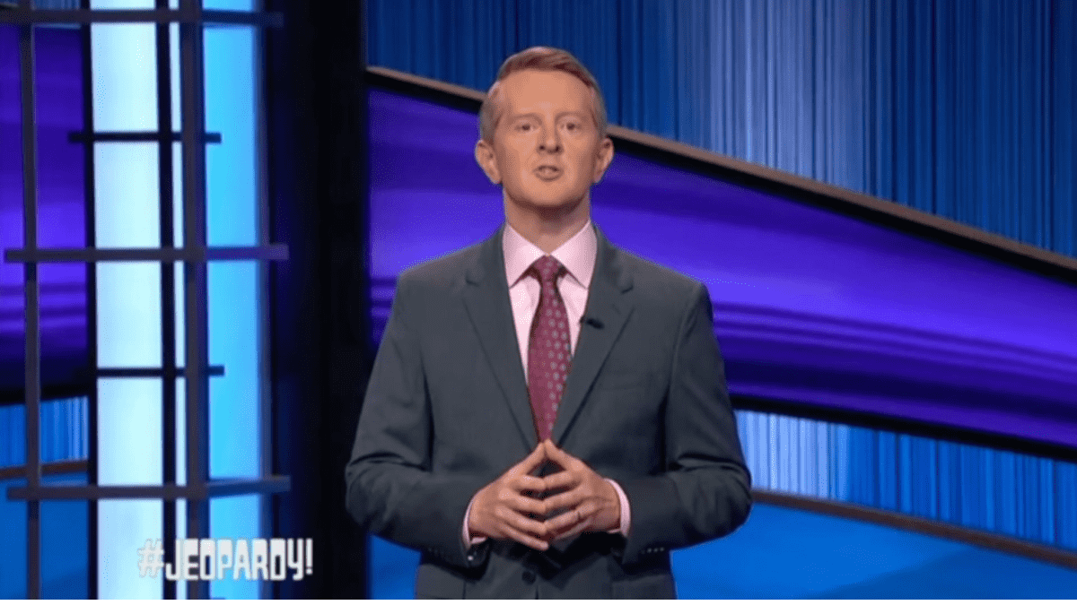 After Alex's tragic 2020 death and a slew of Season 37 Ken Jennings (pictured), 48began filling in (Credit: Jeopardy!/YouTube)