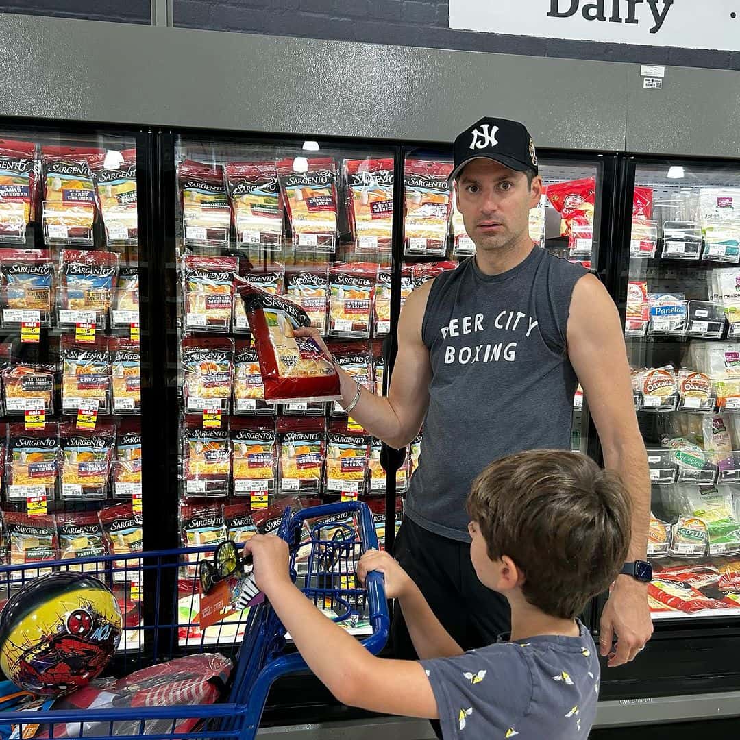 'GMA' host Ginger Zee's husband stocking up on groceries for their vacation (@ginger_zee/Instagram)