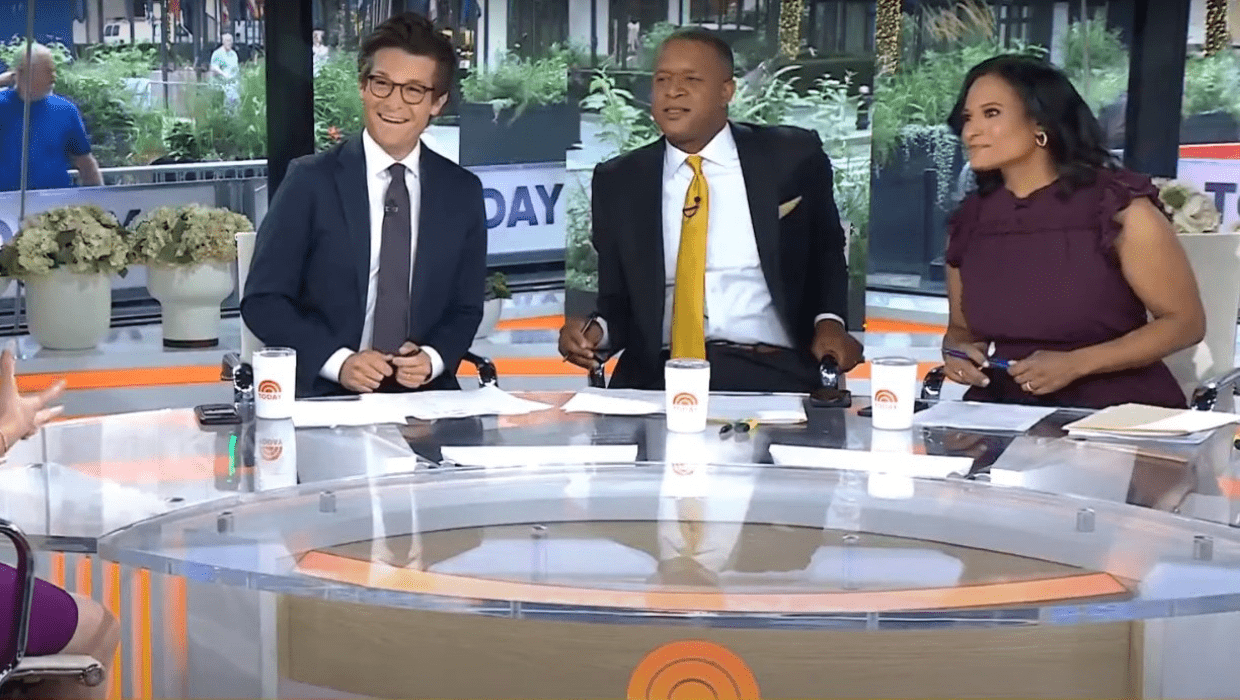 'Today' hosts Craig Melvin updated viewers about Hoda Kotb and Savannah Guthrie's absence (@today/YouTube)