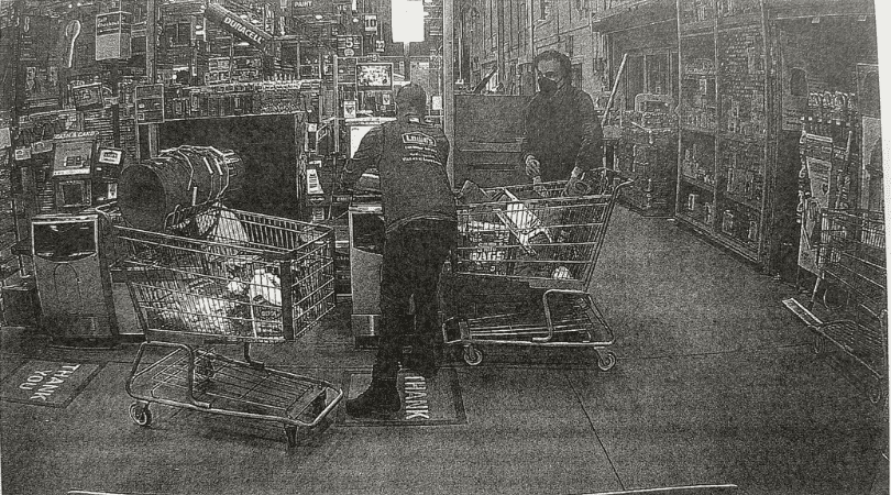 Walshe was captured on camera buying supplies (Quincy District Court)