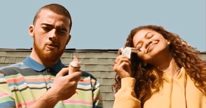 Zendaya and Angus Cloud worked together in 'Euphoria' TV series (Twitter/@CultureCrave)
