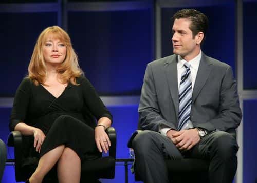 Actress Andrea Evans and Executive Producer Frank Valentini of 