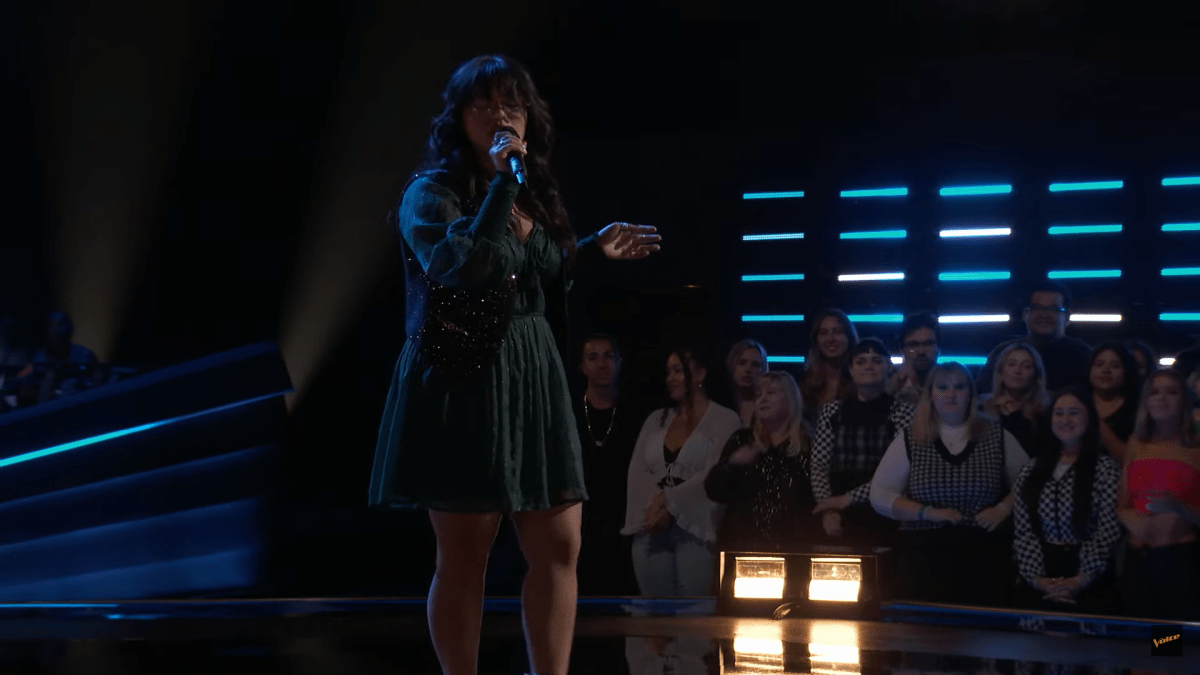 'The Voice' Season 24 singer Olivia Eden sings Niall Horan's 'This Town' (NBC)