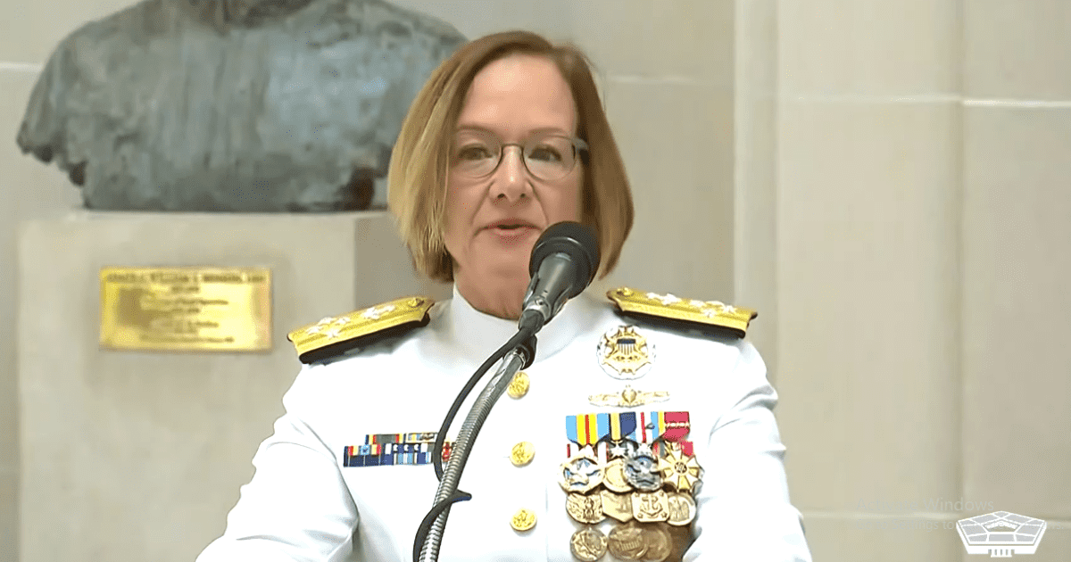 Admiral Lisa Franchetti (USNI News Video/Youtube)
