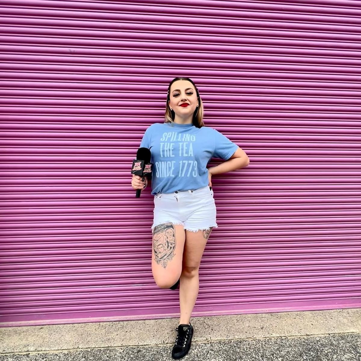 Netflix's 'Surviving Paradise' star Hayley Smith-Rose is a DJ (Instagram/@radiohaylstorm)