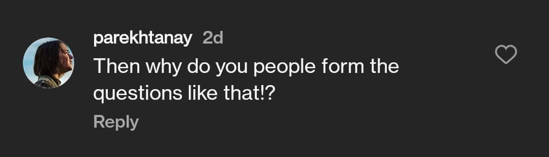 Screenshot of comment on 'Family Feud' video (Instagram/@familyfeud)