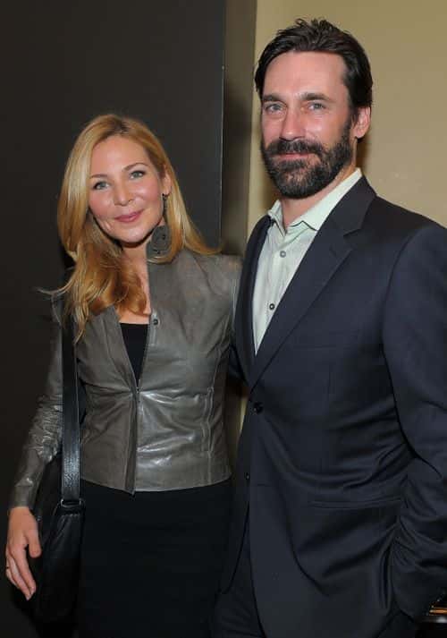 Jennifer Westfeldt and Jon Hamm during the premiere screening after party of 