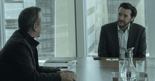 Kiefer Sutherland and Jason Butler Harner in 'Rabbit Hole (2023)' (IMDb)