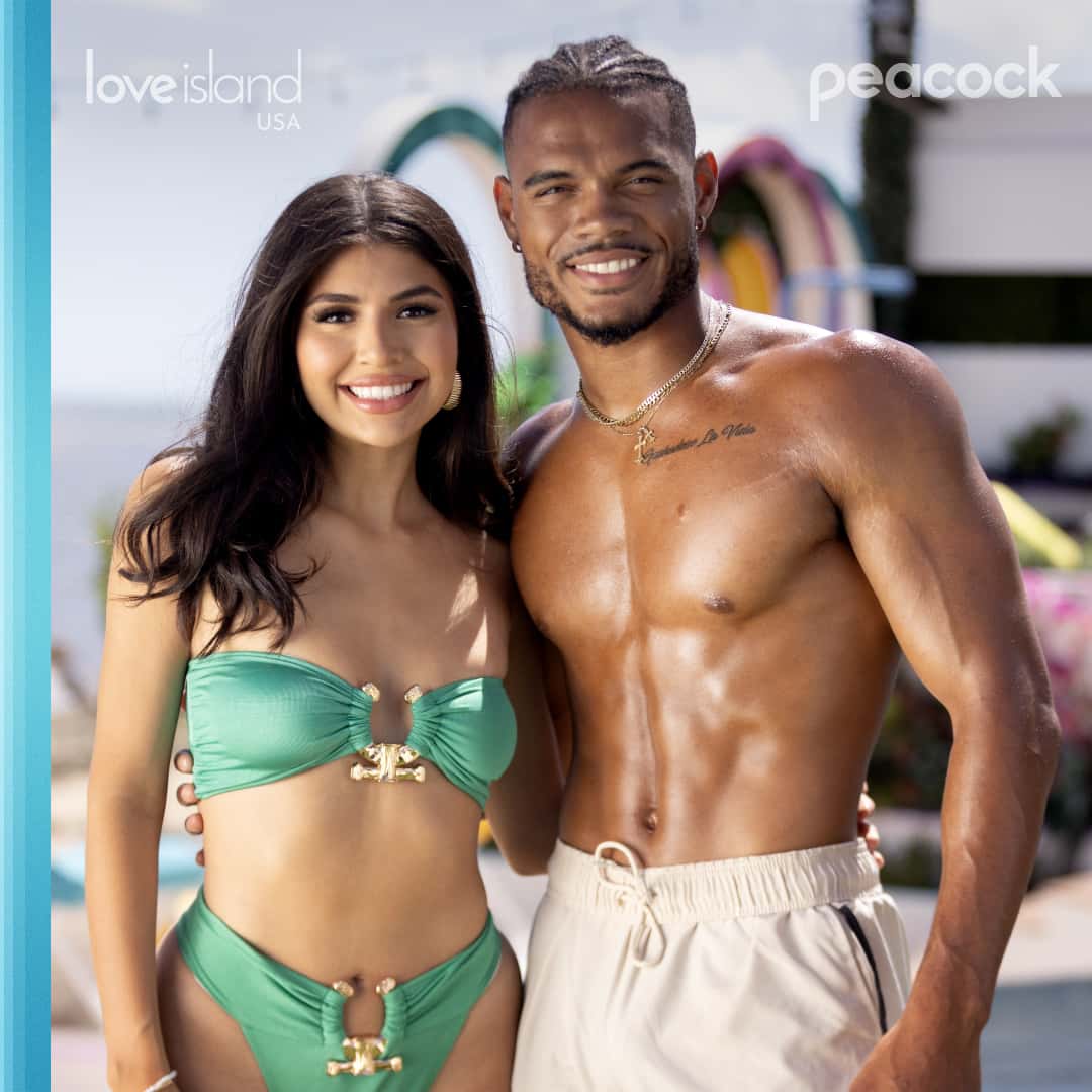 'Love Island USA' Season 5's finalists Kassy Castillo and Leonardo Dionicio (Twitter/@loveislandusa)
