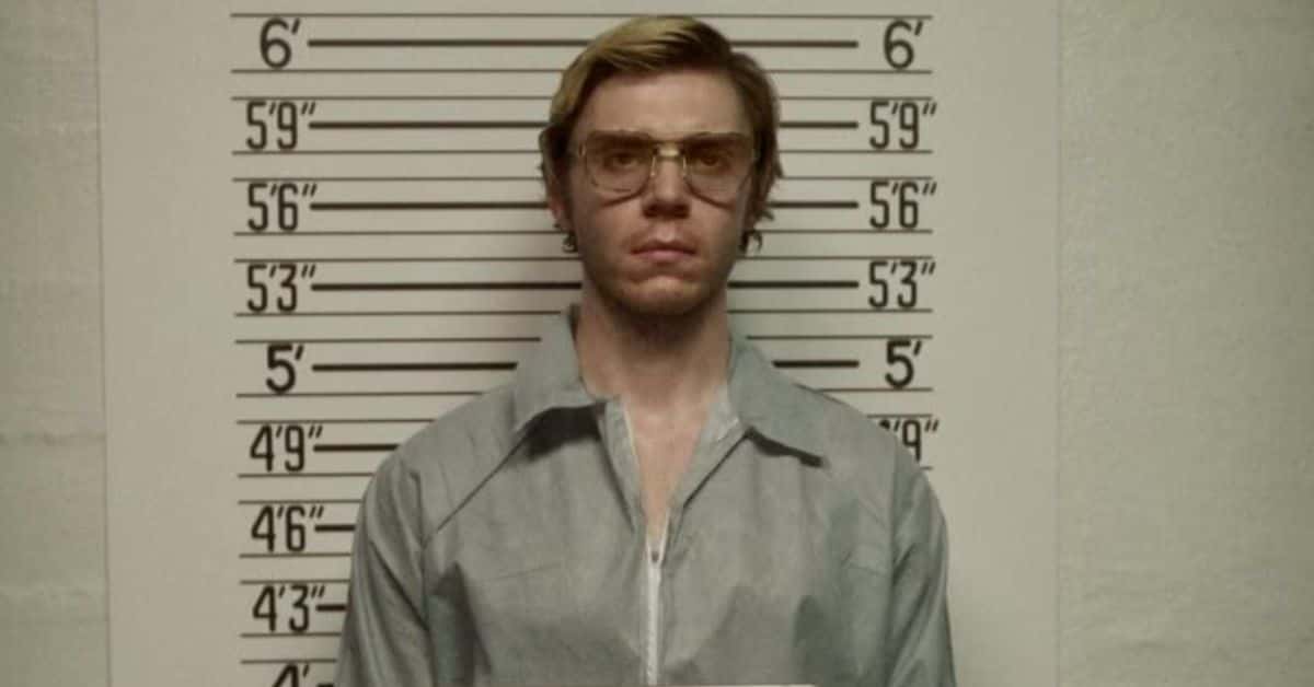 Evan Peters as Jeffrey Dahmer (Netflix)
