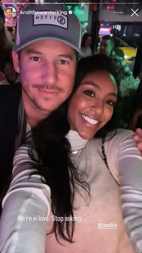 ‘Southern Charm’ star Austen Kroll sparks dating rumors with Tayshia Adams (Instagram/@krollthewarriorking)