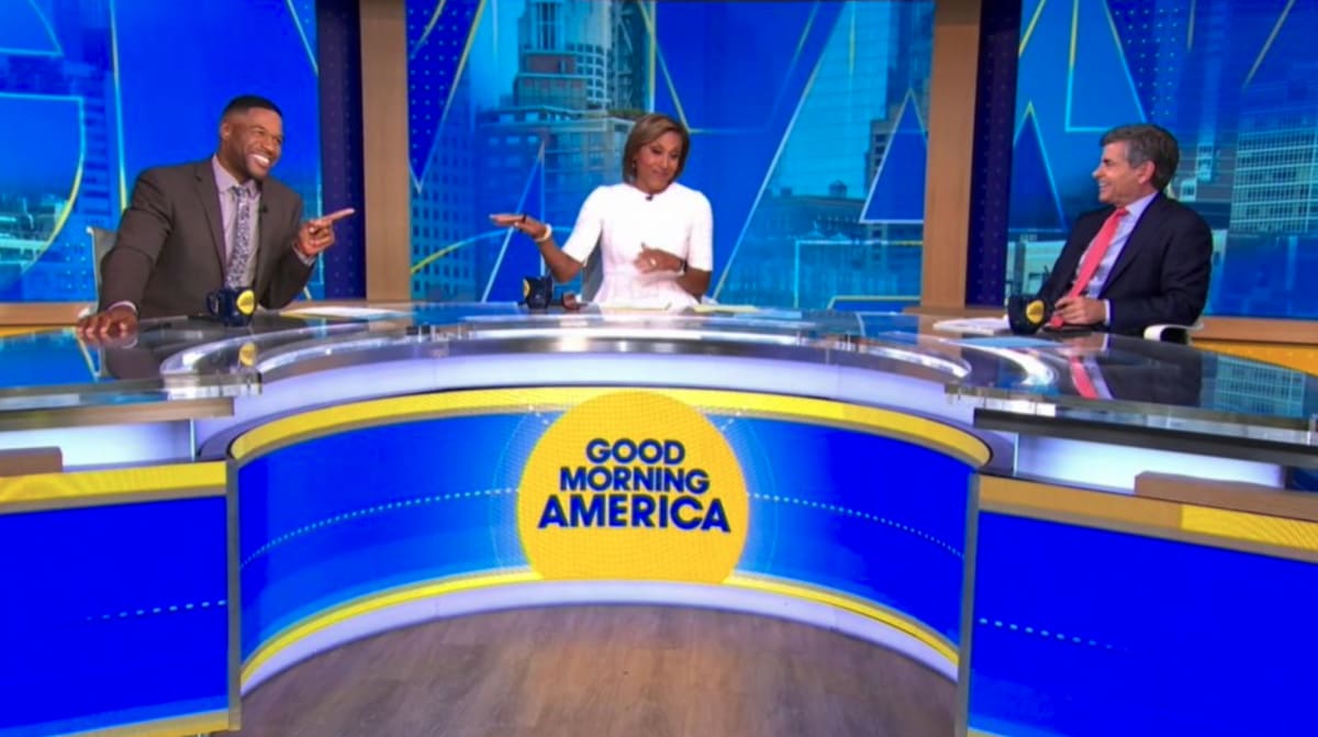 Robin Roberts, George Stephanopoulos and Michael Strahan are the faces of 'GMA' (ABC)