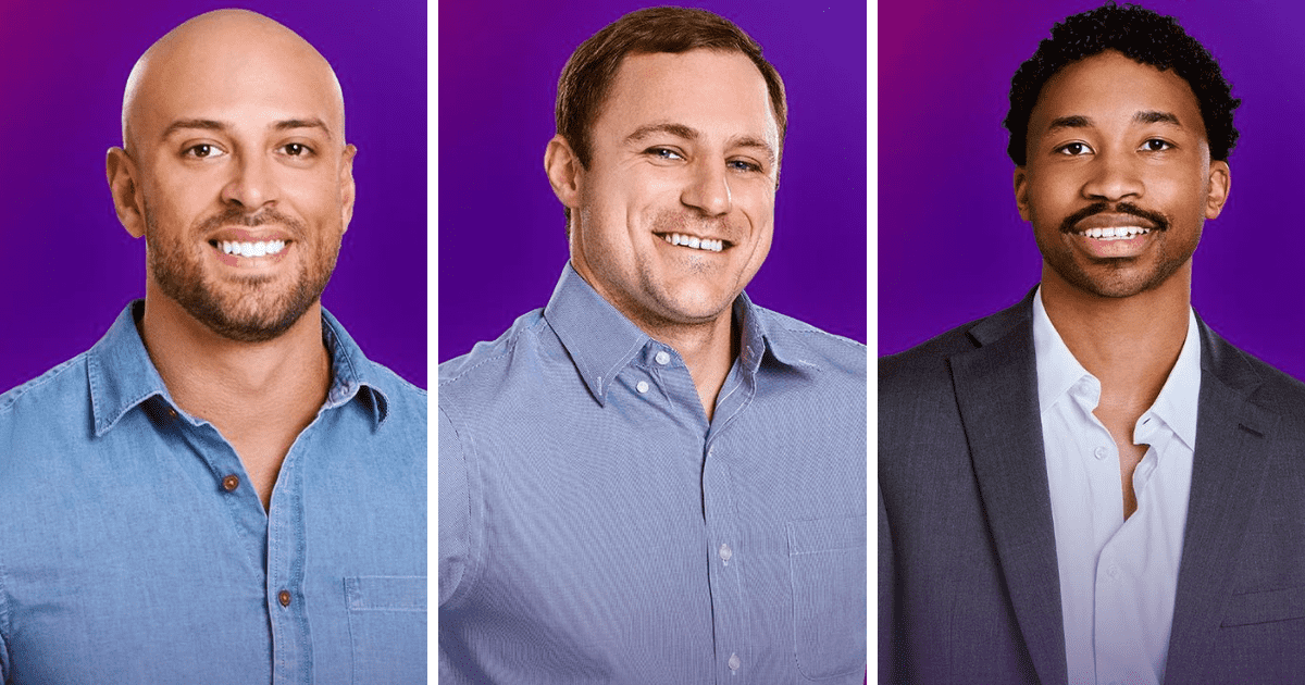 'Love is Blind' Season 5 stars Uche, Jared, and Milton (Instagram/@loveisblindnetflix)