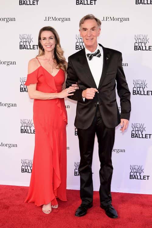 Blair Tindall and Bill Nye attend New York City Ballet 2018 Spring Gala at Lincoln Center on May 3, 2018 in New York City.