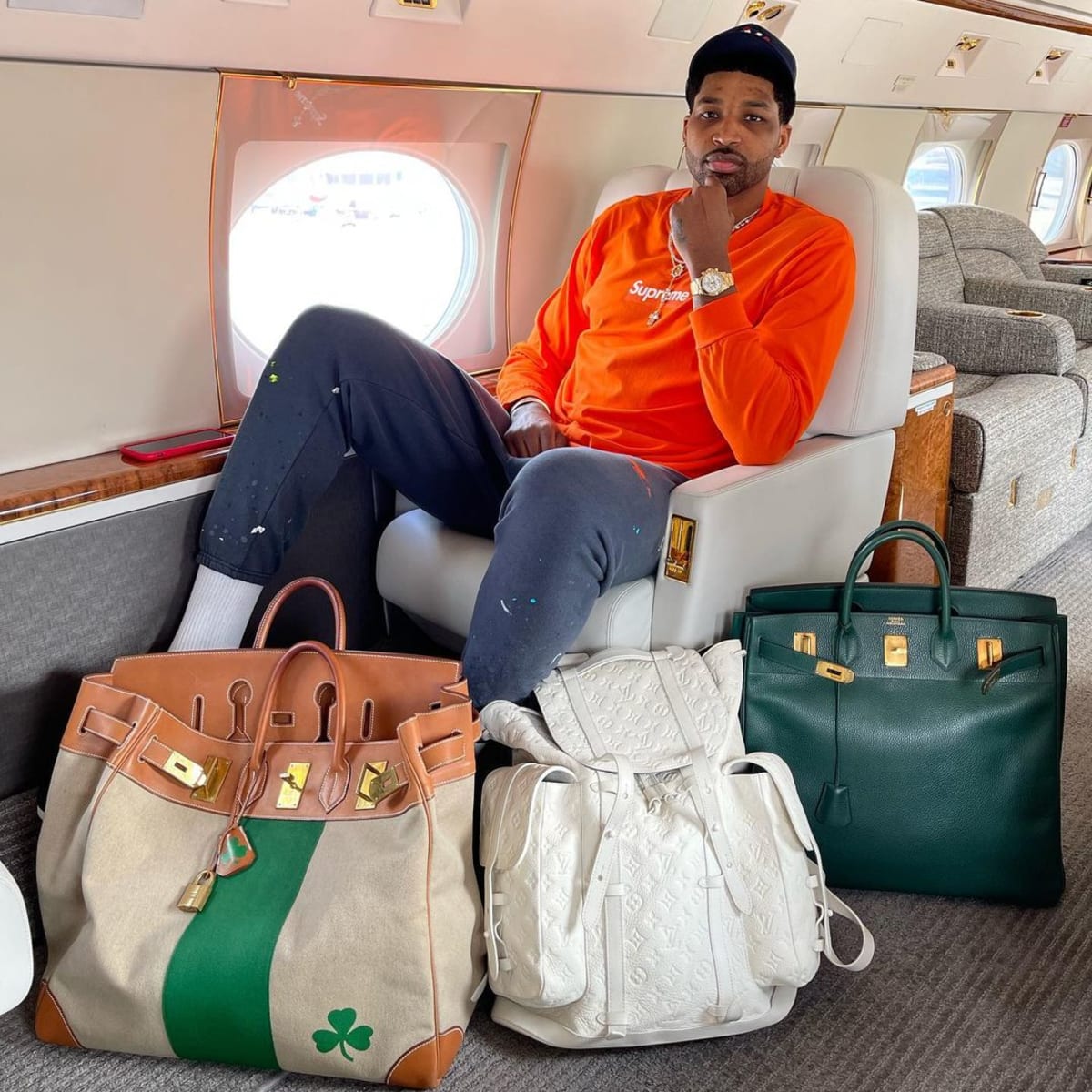 Tristan Thompson maintains close ties with the Kardashian family (Instagram/@realtristan13) 