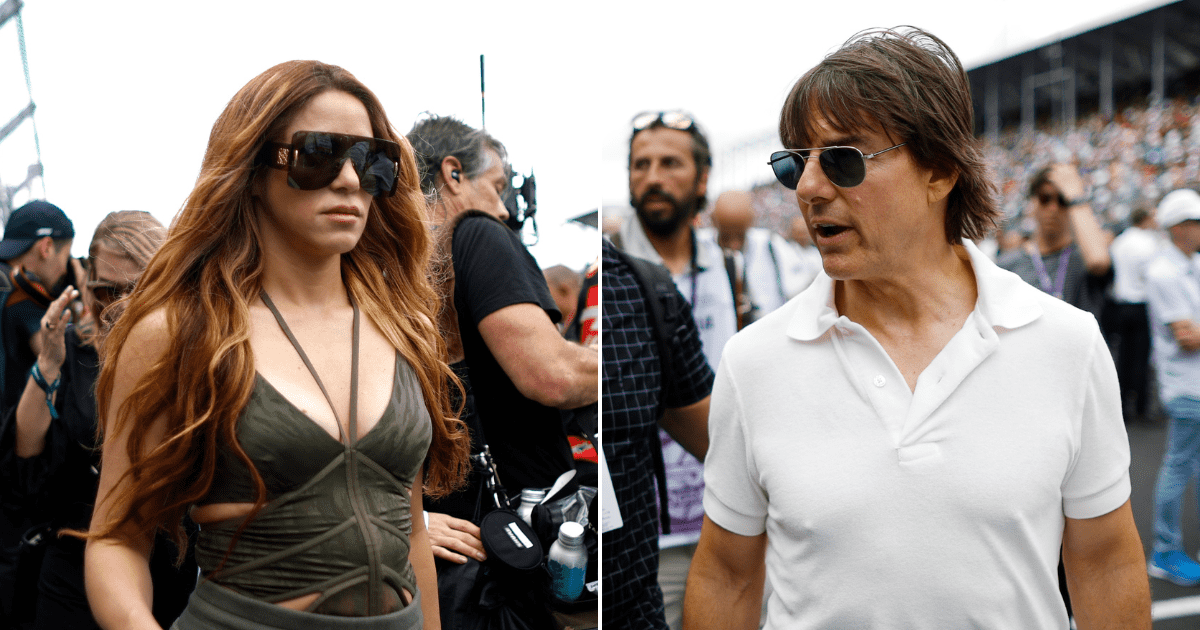 MIAMI, FLORIDA - MAY 07: Shakira walks on the grid prior to the F1 Grand Prix of Miami at Miami International Autodrome on May 07, 2023 in Miami, Florida. (Photo by Chris Graythen/Getty Images)
