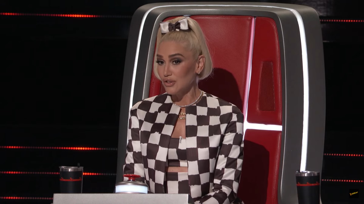 Gwen Stefani gets sidelined by fellow 'The Voice' coaches after Lennon VanderDoes's performance (NBC)