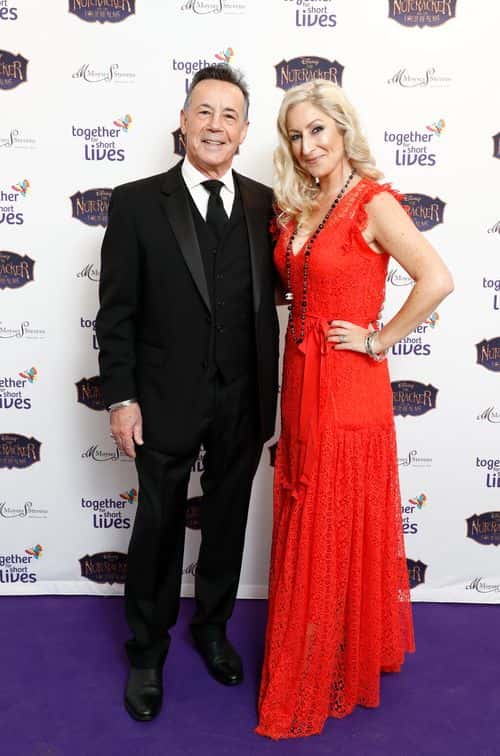 Tony Cowell and Emma Lloyd-Cowell attend the Together For Short Livessss 'Nutcracker Ball' at One Marylebone on November 20, 2018 in London, England. Money raised during the event hosted by patron Simon Cowell and partner Disney UK will go towards creating moments that matter for seriously ill children. The Nutcracker Ball is to be held in aid of families facing the heartbreak of knowing their child will die young. It will raise vital funds to support families caring for seriously ill children, and to receive the care and support they need to make the most of every moment together.