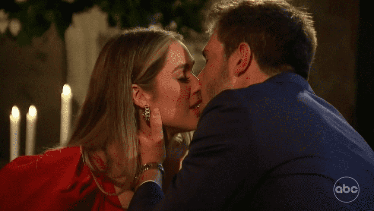 Rachel and Zach in 'The Bachelorette' 2022 (ABC)