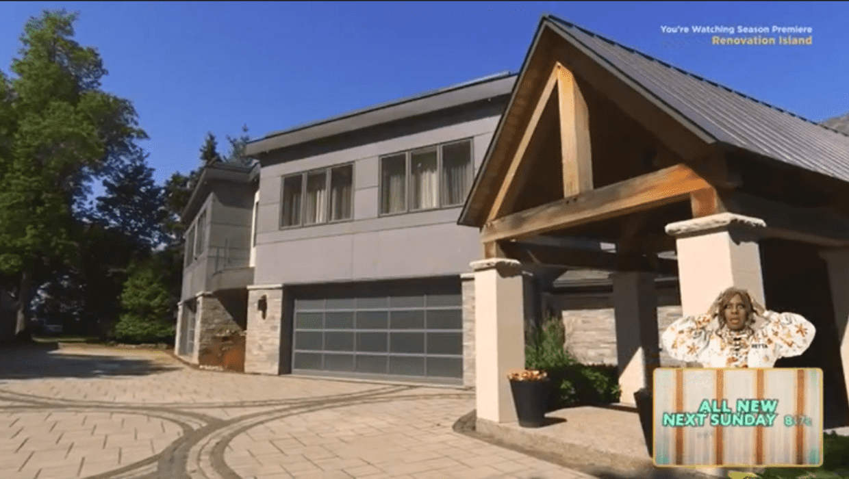 The Baeumlers Florida home in 'Renovation Island' Season 4 (HGTV)