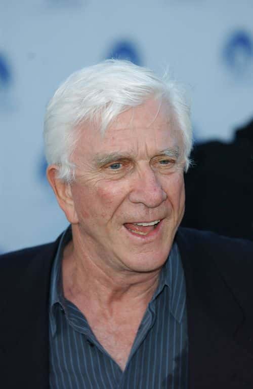 Actor Leslie Nielsen attends Paramount Pictures'