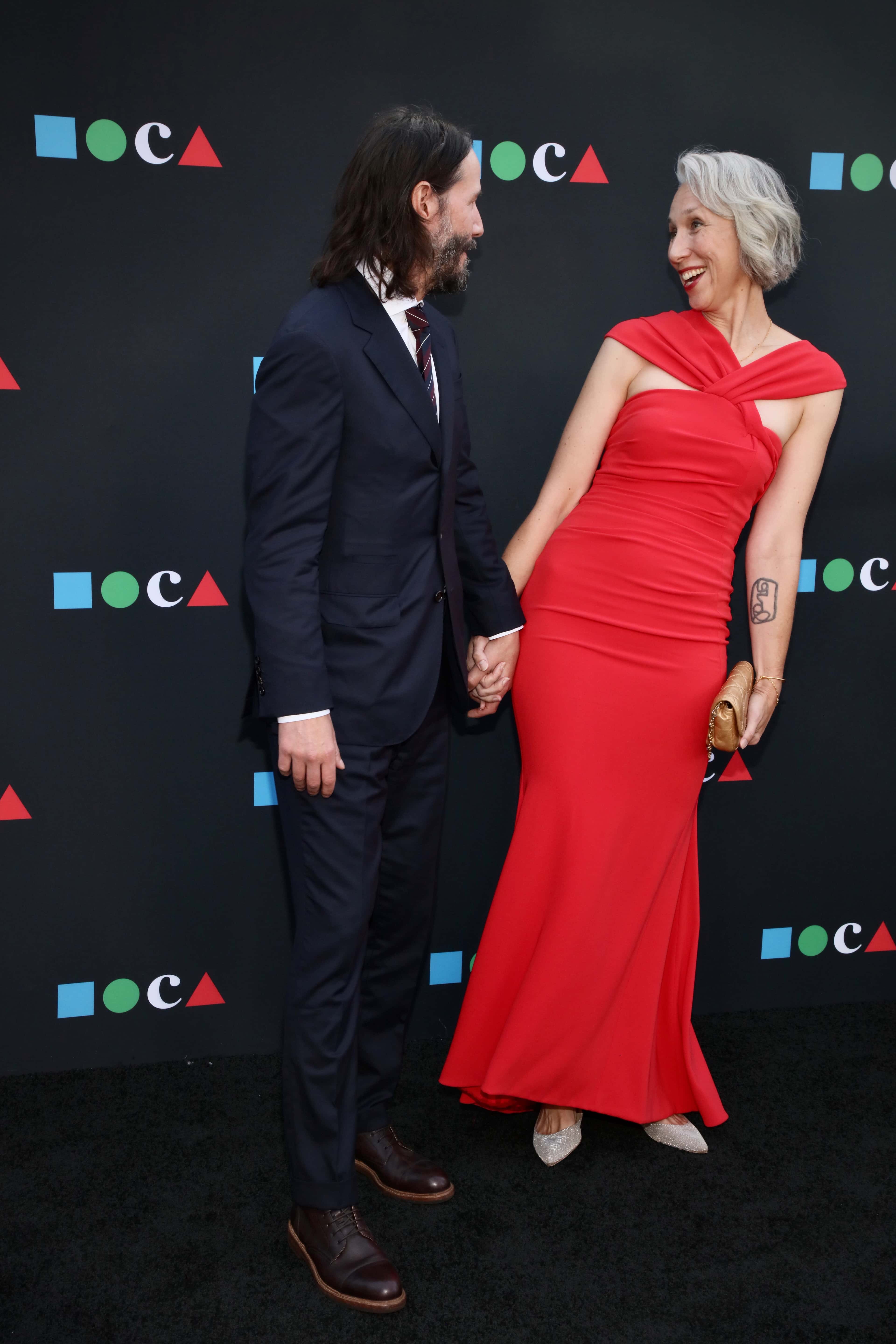 Keanu Reeves and Alexandra Grant attend MOCA Gala 2022 at The Geffen Contemporary at MOCA on June 04, 2022 in Los Angeles, California. (Photo by Robin L Marshall/Getty Images)
