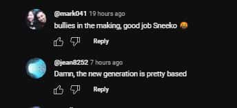 Comments on xQc and Sneako (@xqcclips/YouTube)