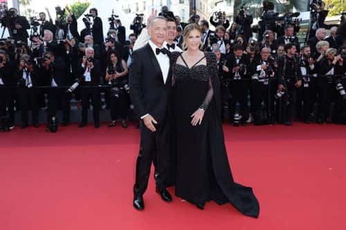 Tom Hanks and Rita Wilson attend the 