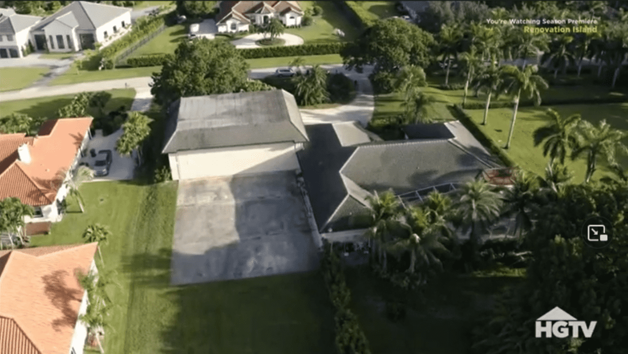 The Baeumlers new Florida home as show in 'Renovation Island' Season 4 (HGTV)