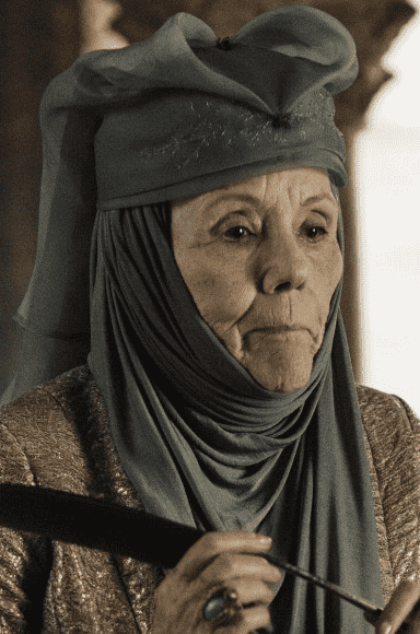 Dianna Rigg as Olenna Tyrell (IMDb)
