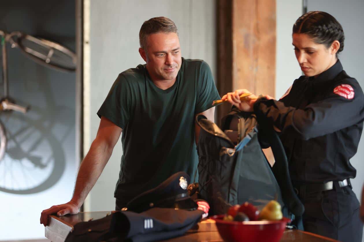 Kelly Severide and Stella Kidd will be seen working with the Chicago PD in Episode 17 of 'Chicago Fire' Season 10 (NBC)