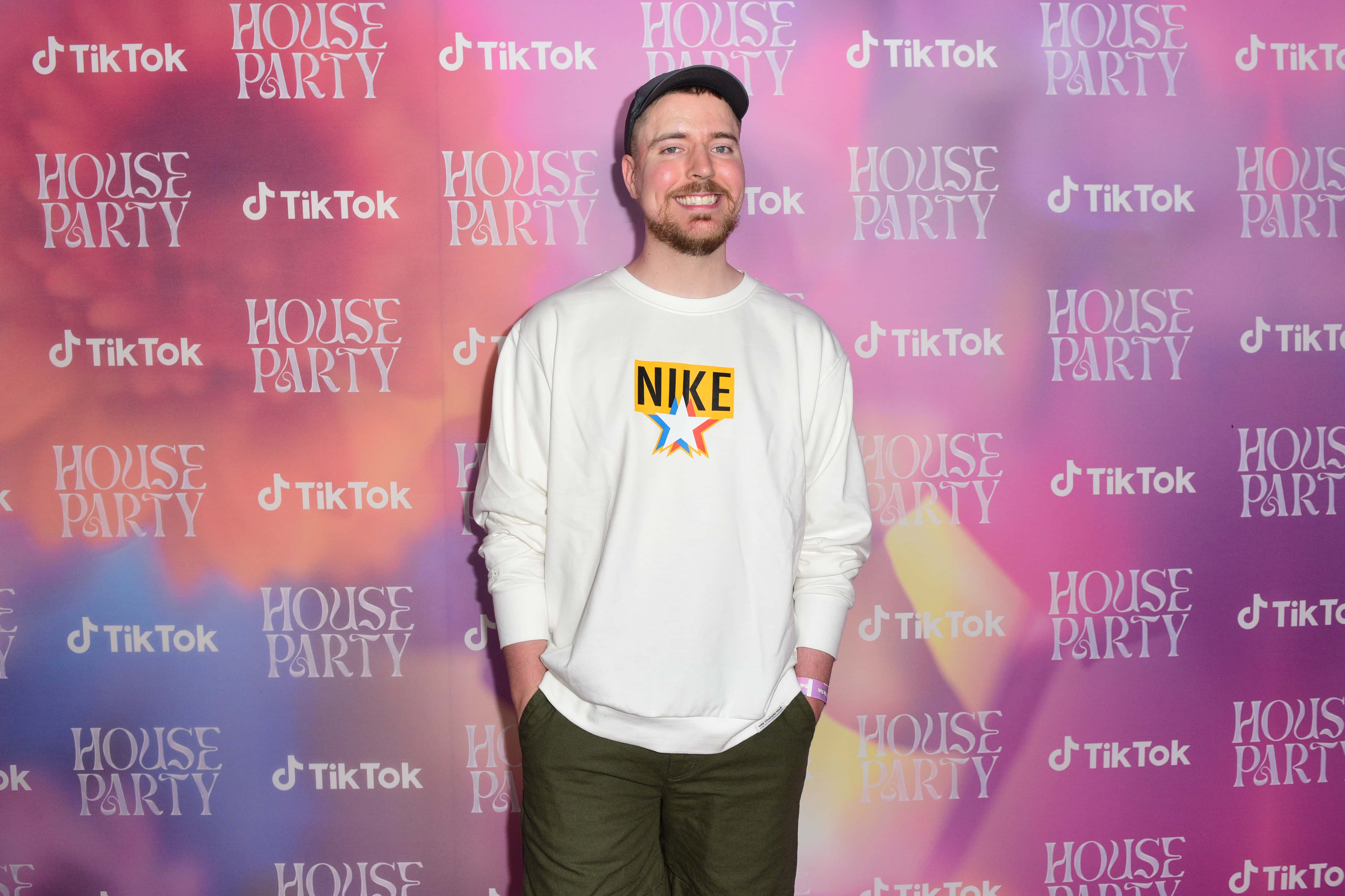 MrBeast attends TikTok House Party at VidCon 2022 at a private venue on June 23, 2022 in Anaheim, California.