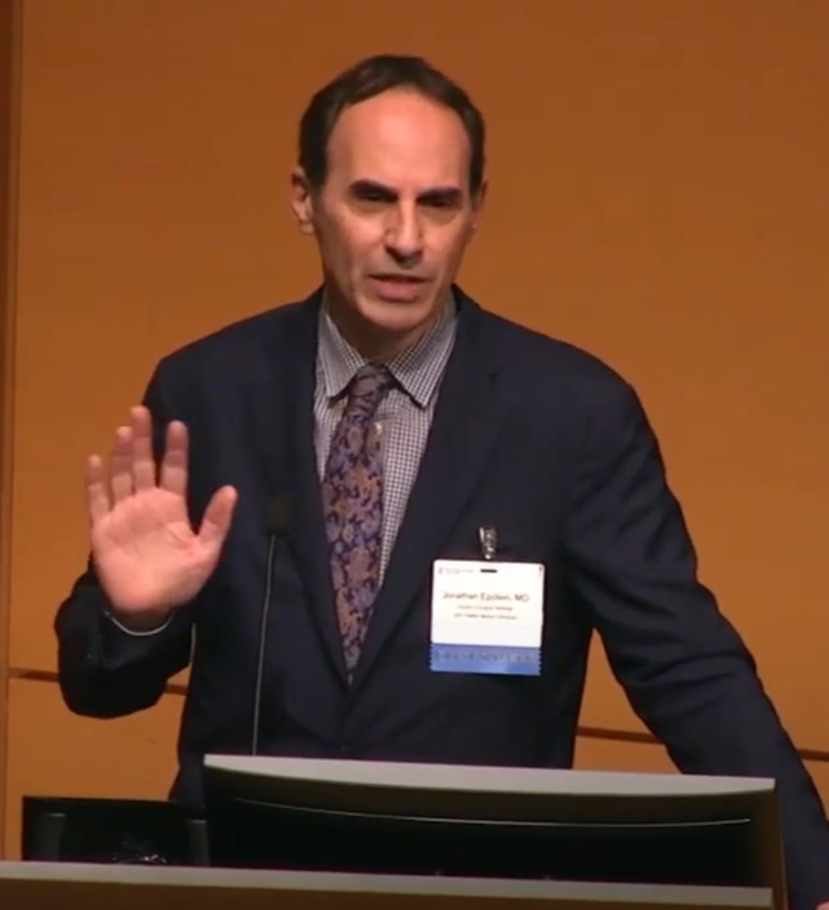 Jonathan Epstein has been a faculty at Johns Hopkins for more than three decades (Memorial Sloan Kettering Alumni Society screenshot/Youtube)