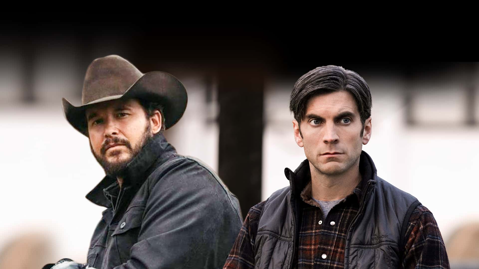 Cole Hauser and Wes Bentley in 'Yellowstone' (IMDb)