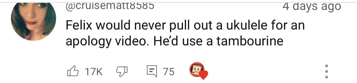 Comment section from CinamonToastKen's video (@cinamontoastken/Youtube) 