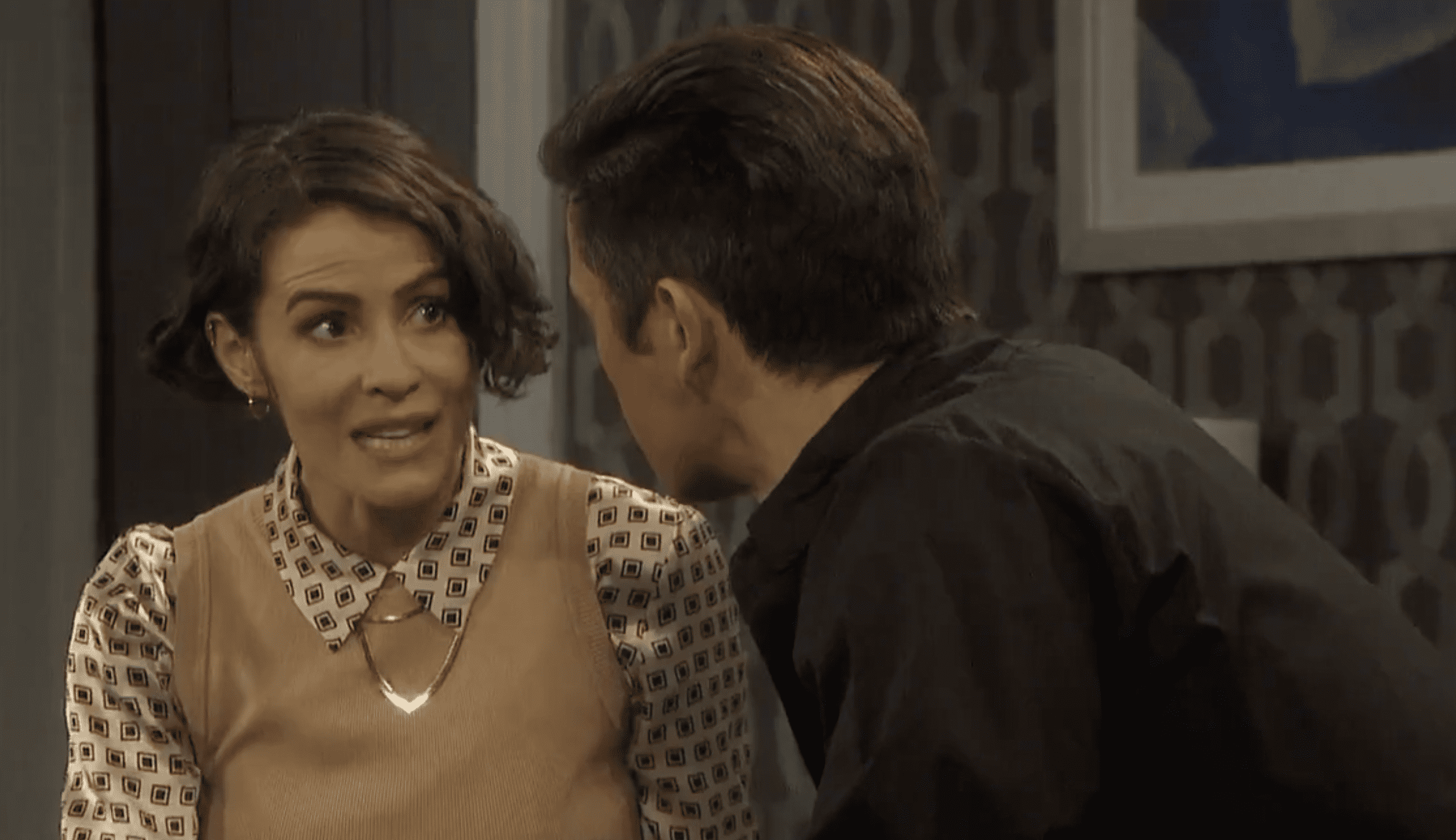 'Days of Our Lives': Sarah and Xander plan to go under cover. (Photo: @nbcdays/Twitter)
