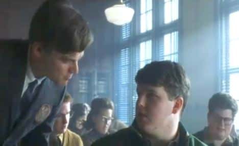 Jesse Heimann shares screen with Leonardo DiCaprio in 'Catch Me If You Can'