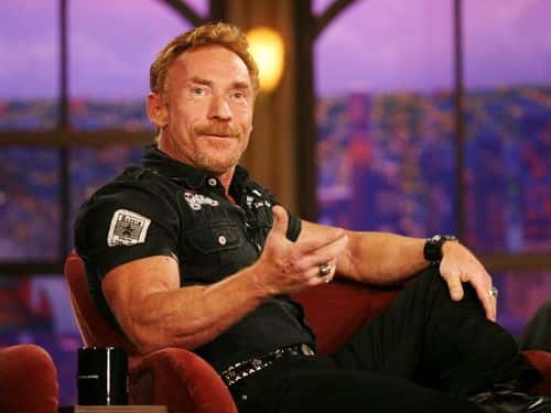 Actor Danny Bonaduce speaks during a segment of 