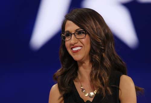 Rep. Lauren Boebert (R-CO), participates in a discussion on the Right to Bear Arms during the Conservative Political Action Conference held in the Hyatt Regency on February 27, 2021 in Orlando, Florida. Begun in 1974, CPAC brings together conservative organizations, activists, and world leaders to discuss issues important to them.