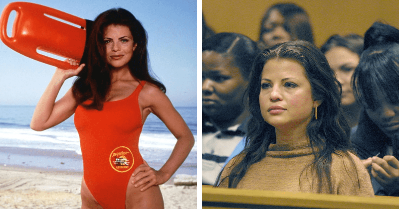 Yasmine Bleeth as Caroline Holden (Baywatch still, Getty Images)